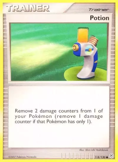 Potion 118/130 Diamond & Pearl Pokemon card