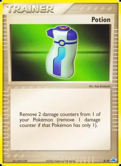 Potion 8/10 EX Trainer Kit Latios Pokemon card