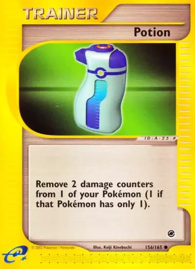 Potion 156/165 Expedition Base Set Pokemon card