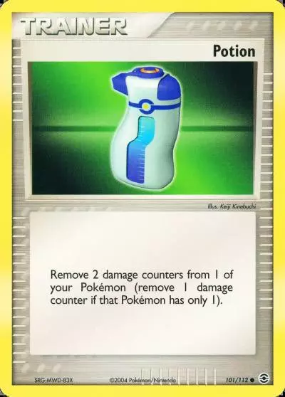 Potion 101/112 FireRed & LeafGreen Pokemon card