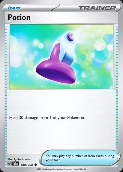 Potion 188/198 Scarlet & Violet Pokemon card