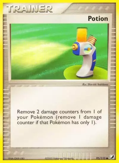 Potion 95/115 Unseen Forces Pokemon card