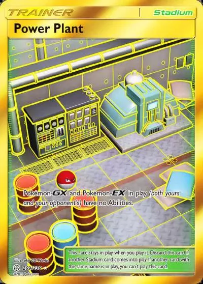 Power Plant 269/236 Cosmic Eclipse Pokemon card