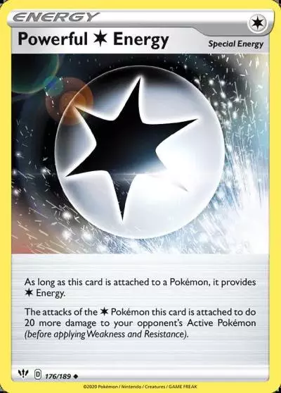 Powerful Colorless Energy 176/189 Darkness Ablaze Pokemon card