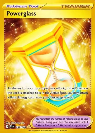 Powerglass 97/64 Shrouded Fable Pokemon card
