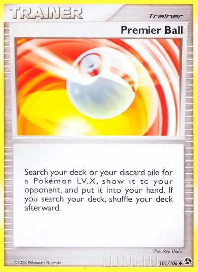 Premier Ball 101/106 Great Encounters Pokemon card