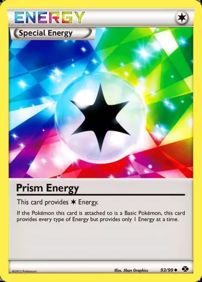Prism Energy 93/99 Next Destinies Pokemon card