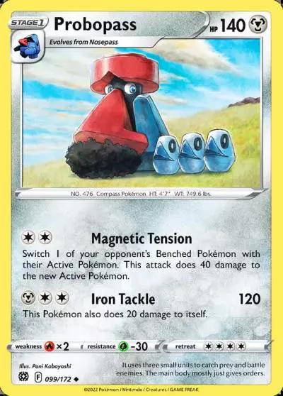 Probopass 99/172 Brilliant Stars Pokemon card