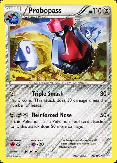 Probopass 95/160 Primal Clash Pokemon card