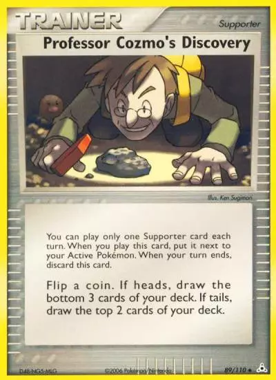 Professor Cozmo's Discovery 89/110 Holon Phantoms Pokemon card