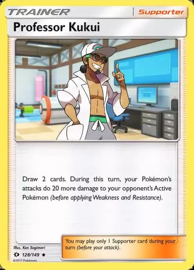 Professor Kukui 128/149 Sun & Moon Pokemon card