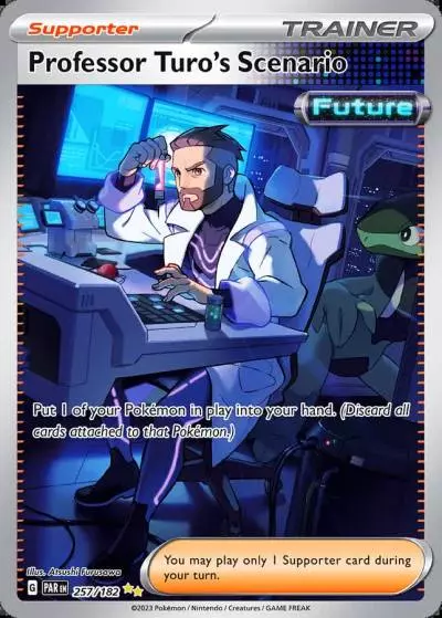 Professor Turo's Scenario 257/182 Paradox Rift Pokemon card