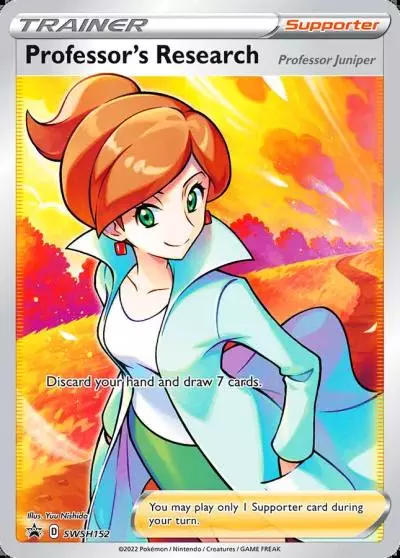 Professor's Research SWSH152/307 SWSH Black Star Promos Pokemon card