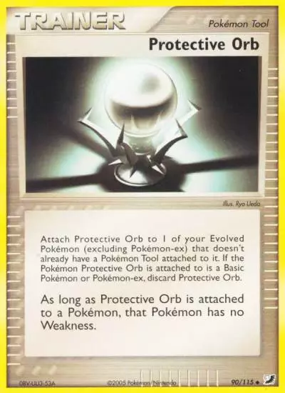 Protective Orb 90/115 Unseen Forces Pokemon card