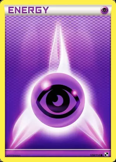 Psychic Energy 109/114 Black & White Pokemon card