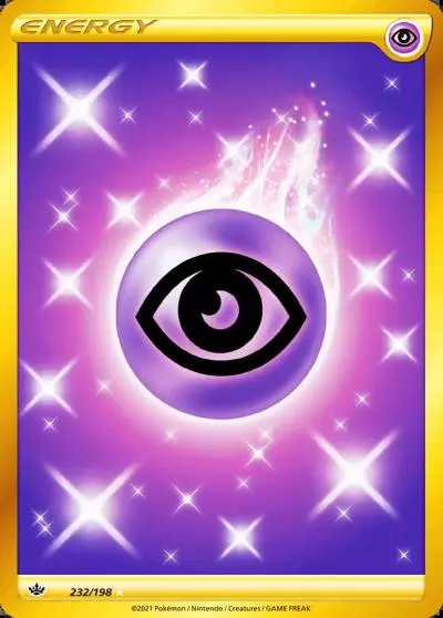 Psychic Energy 232/198 Chilling Reign Pokemon card