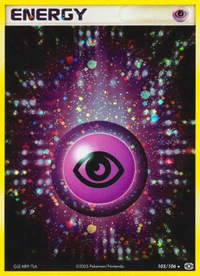 Psychic Energy 105/106 Emerald Pokemon card