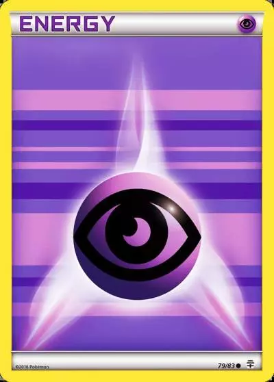 Psychic Energy 79/83 Generations Pokemon card