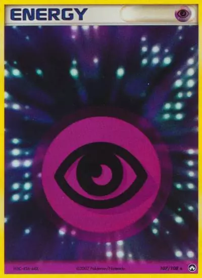 Psychic Energy 107/108 Power Keepers Pokemon card