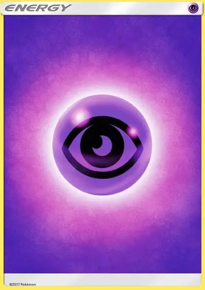 Psychic Energy 168/149 Sun & Moon Pokemon card