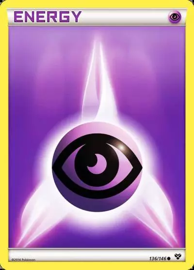 Psychic Energy 136/146 XY Pokemon card