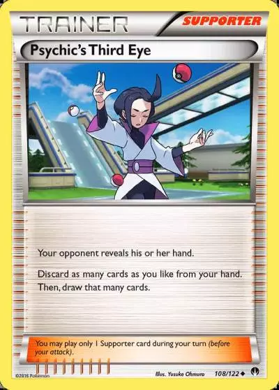 Psychic's Third Eye 108/122 BREAKpoint Pokemon card