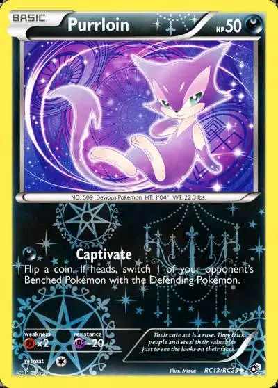 Purrloin RC13/113 Legendary Treasures Pokemon card