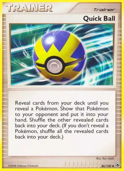 Quick Ball 86/100 Majestic Dawn Pokemon card