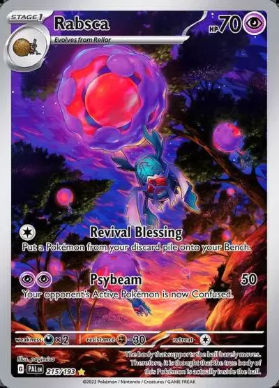 Rabsca 215/193 Paldea Evolved Pokemon card