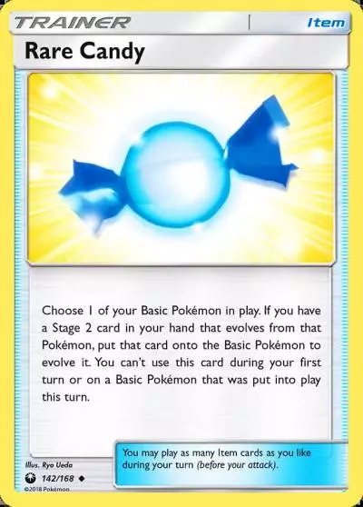 Rare Candy 142/168 Celestial Storm Pokemon card