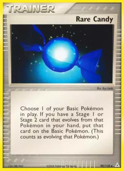 Rare Candy 90/110 Holon Phantoms Pokemon card