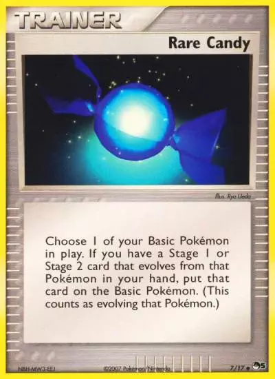 Rare Candy 7/17 POP Series 5 Pokemon card
