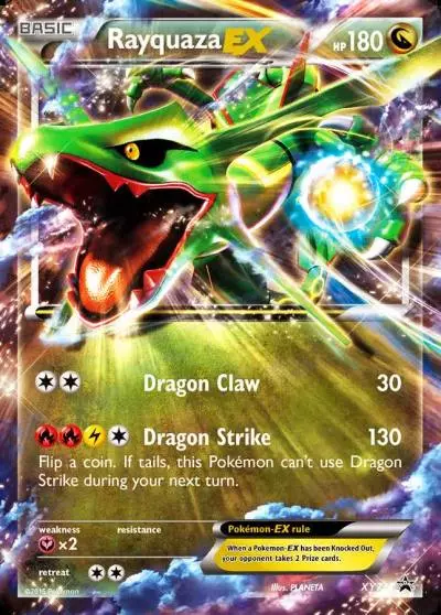 Rayquaza-EX XY73/211 XY Black Star Promos Pokemon card