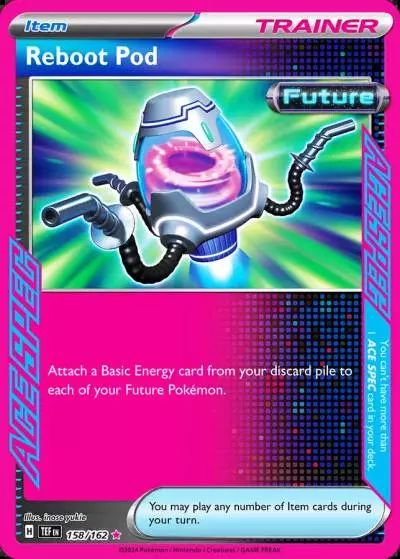 Reboot Pod 158/162 Temporal Forces Pokemon card