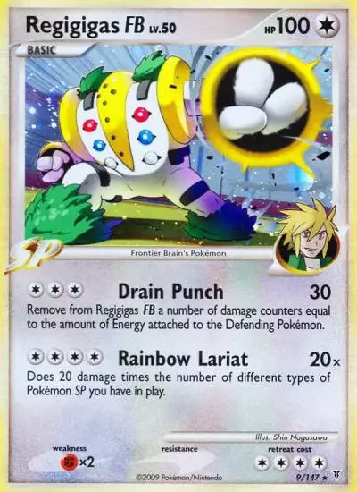 Regigigas FB 9/147 Supreme Victors Pokemon card