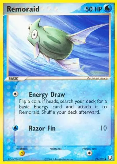 Remoraid 73/109 Team Rocket Returns Pokemon card