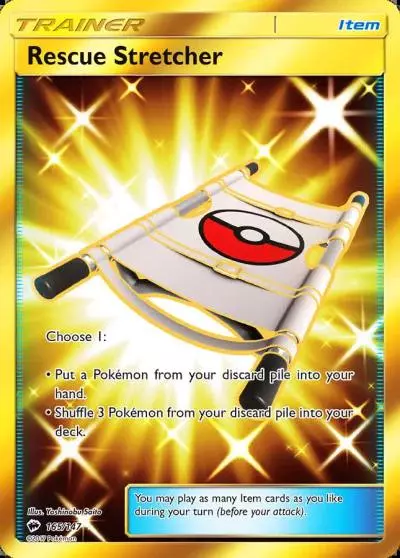 Rescue Stretcher 165/147 Burning Shadows Pokemon card
