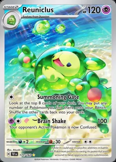Reuniclus 171/162 Temporal Forces Pokemon card