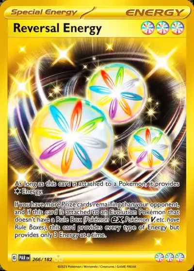 Reversal Energy 266/182 Paradox Rift Pokemon card