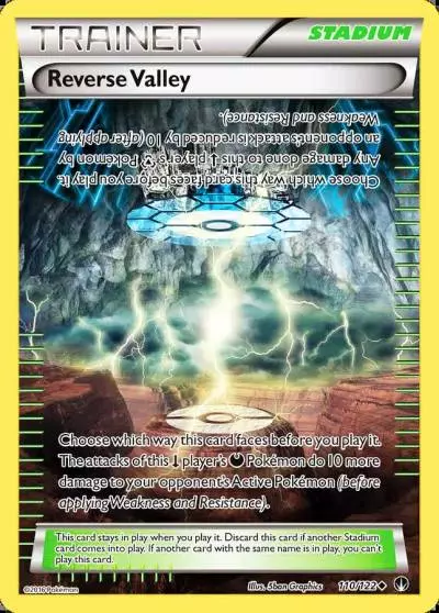 Reverse Valley 110/122 BREAKpoint Pokemon card