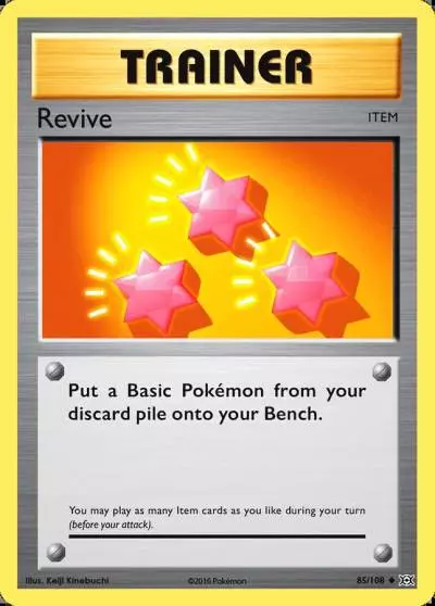 Revive 85/108 Evolutions Pokemon card