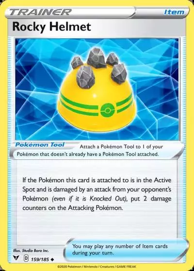 Rocky Helmet 159/185 Vivid Voltage Pokemon card