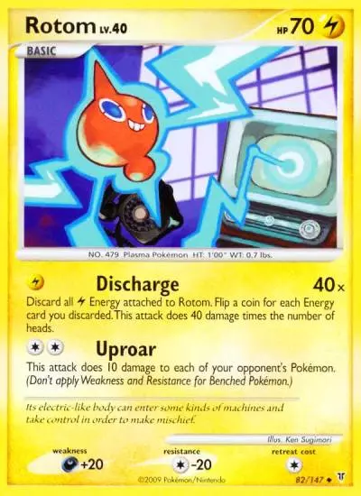 Rotom 82/147 Supreme Victors Pokemon card