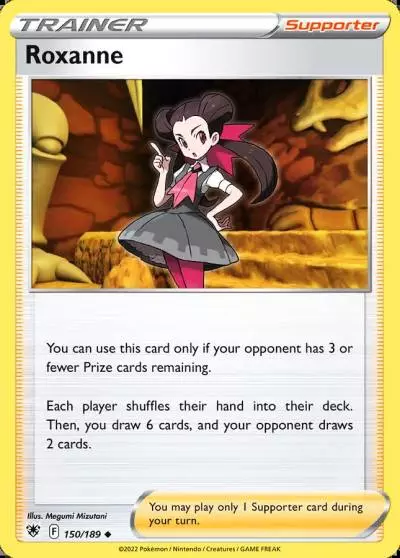Roxanne 150/189 Astral Radiance Pokemon card