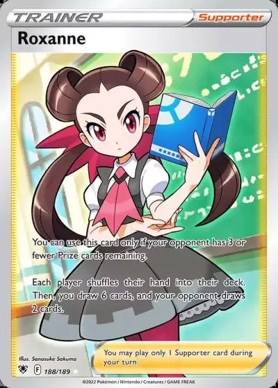 Roxanne 188/189 Astral Radiance Pokemon card