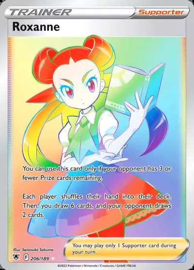 Roxanne 206/189 Astral Radiance Pokemon card
