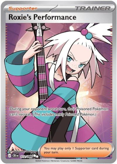 Roxie's Performance 112/86 Chaos Rising Pokemon card