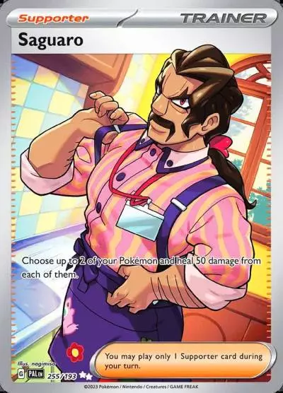 Saguaro 255/193 Paldea Evolved Pokemon card