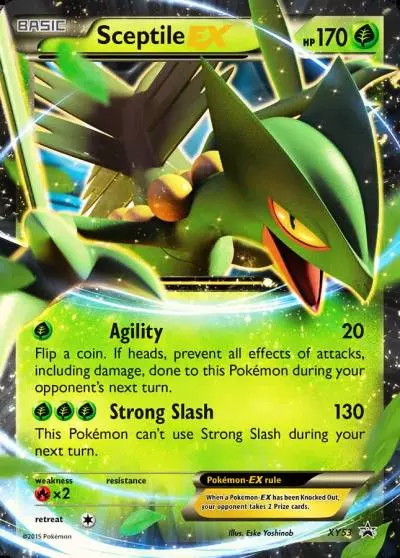 Sceptile-EX XY53/211 XY Black Star Promos Pokemon card