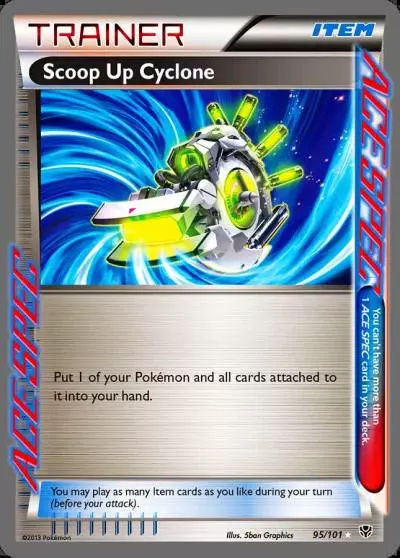 Scoop Up Cyclone 95/101 Plasma Blast Pokemon card
